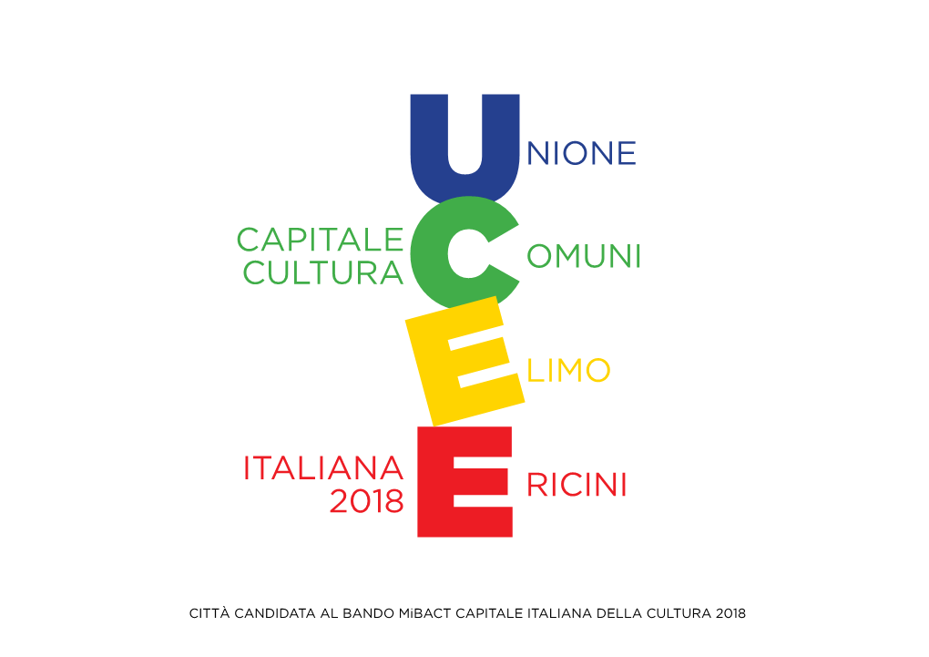 Nione Omuni Limo Ricini Capitale Cultura Italiana 2018