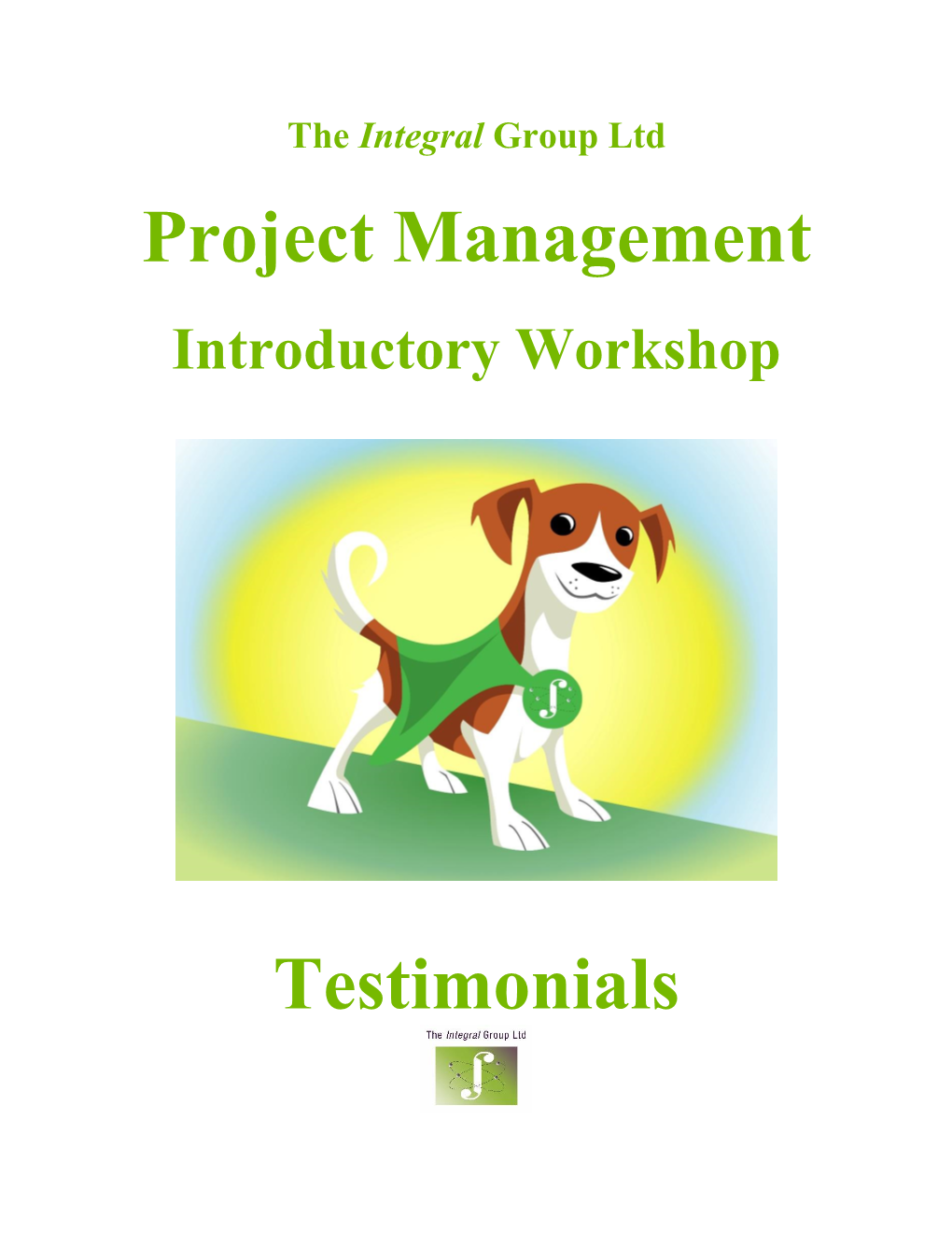 Project Management Testimonials