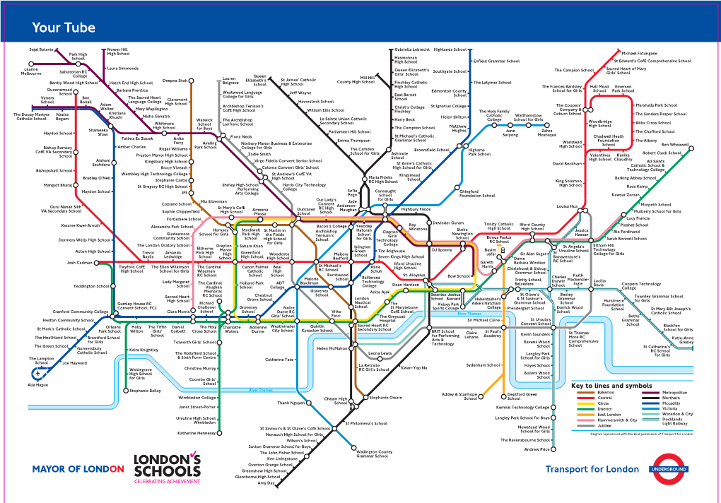 London Challenge Tube Map.Eps