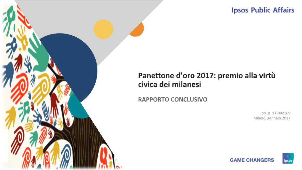 Paneoone D'oro 2017: Premio Alla Virtù Civica Dei Milanesi