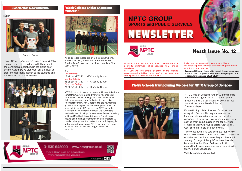 Newsletter Issue 15A.Cdr