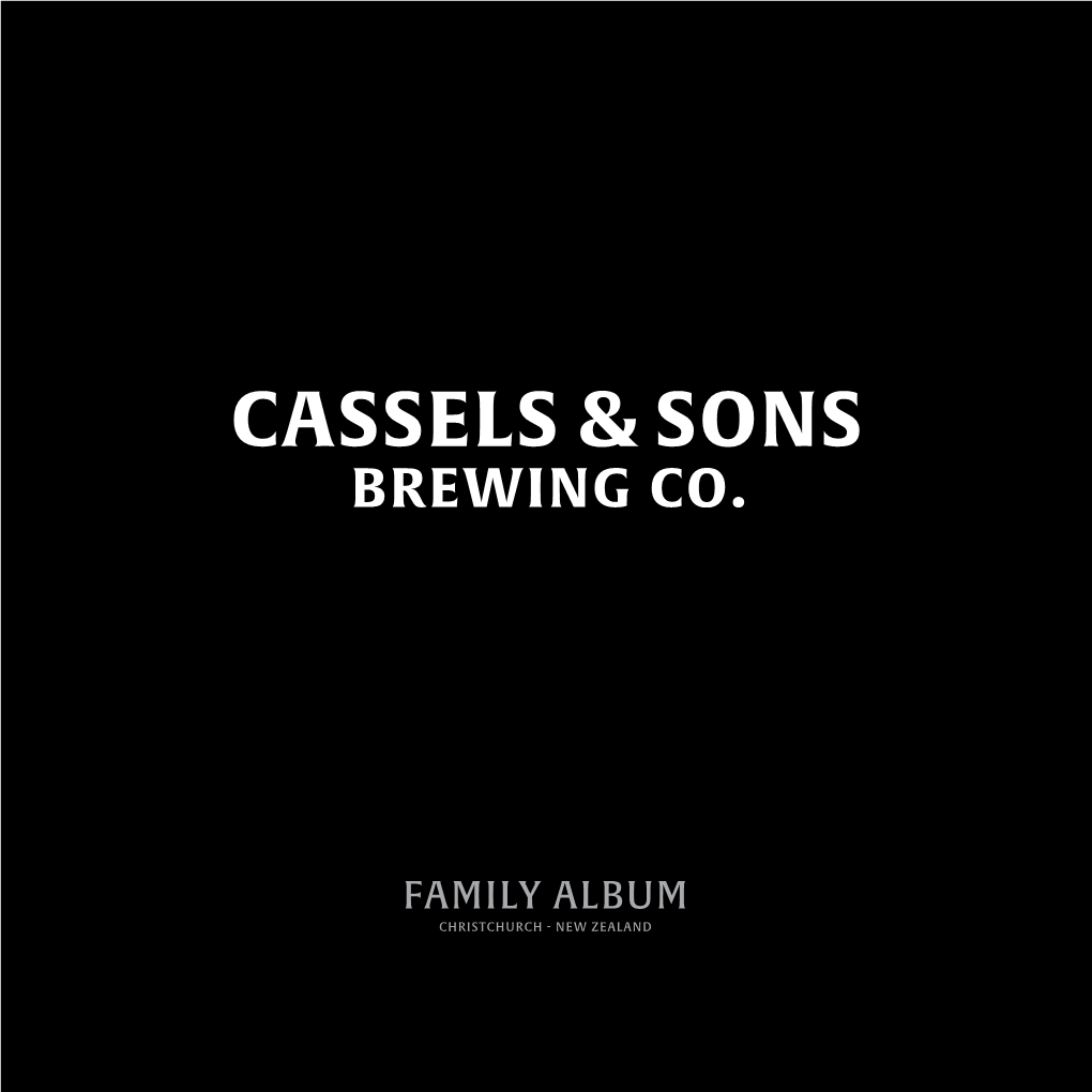 Family Album Christchurch - New Zealand Cassels & Sons Brewing Co