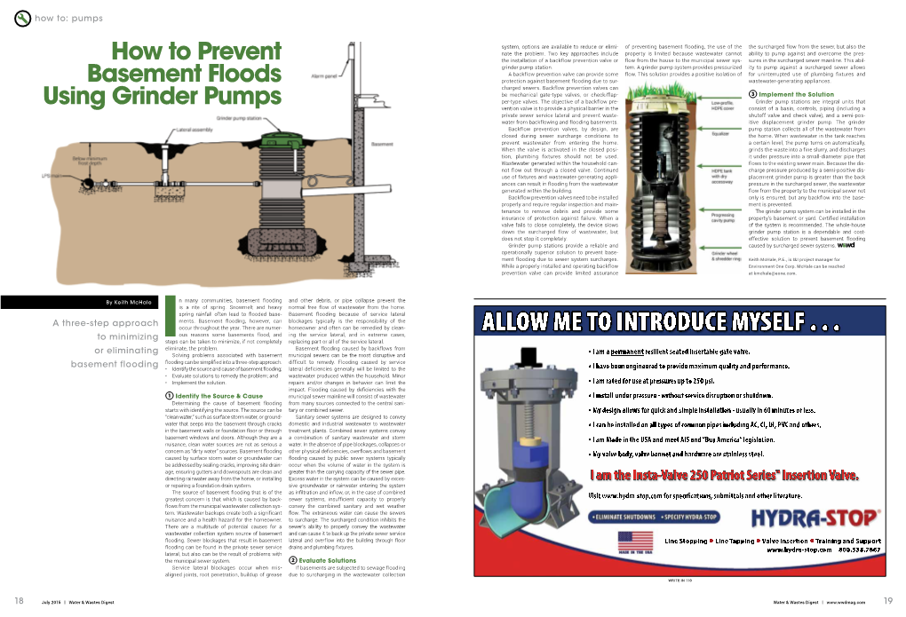 How to Prevent Basement Floods Using Grinder Pumps