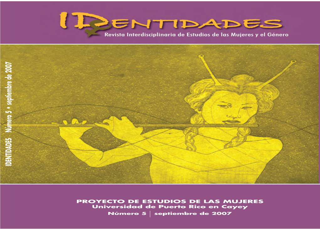 Revista Identidades Vol 5