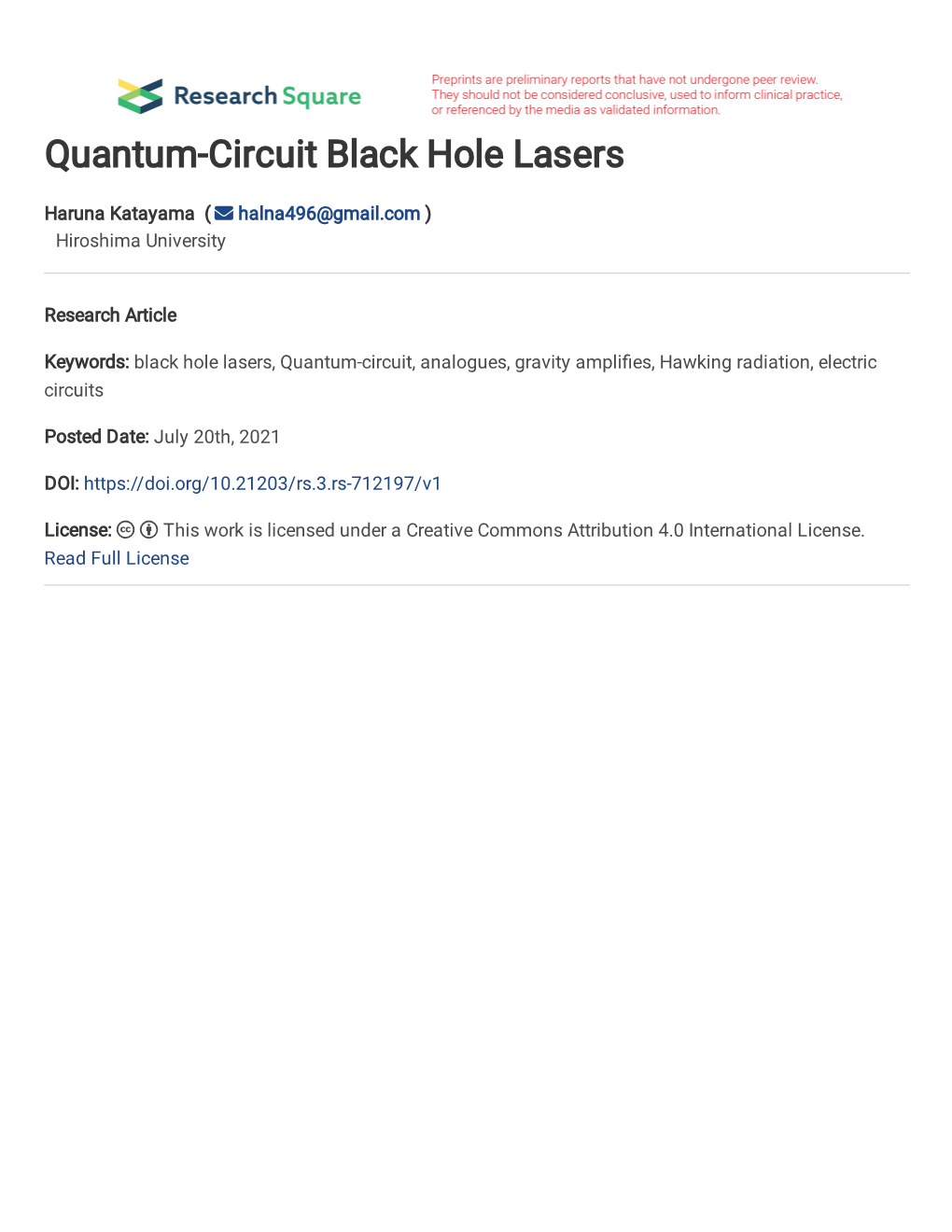 Quantum-Circuit Black Hole Lasers