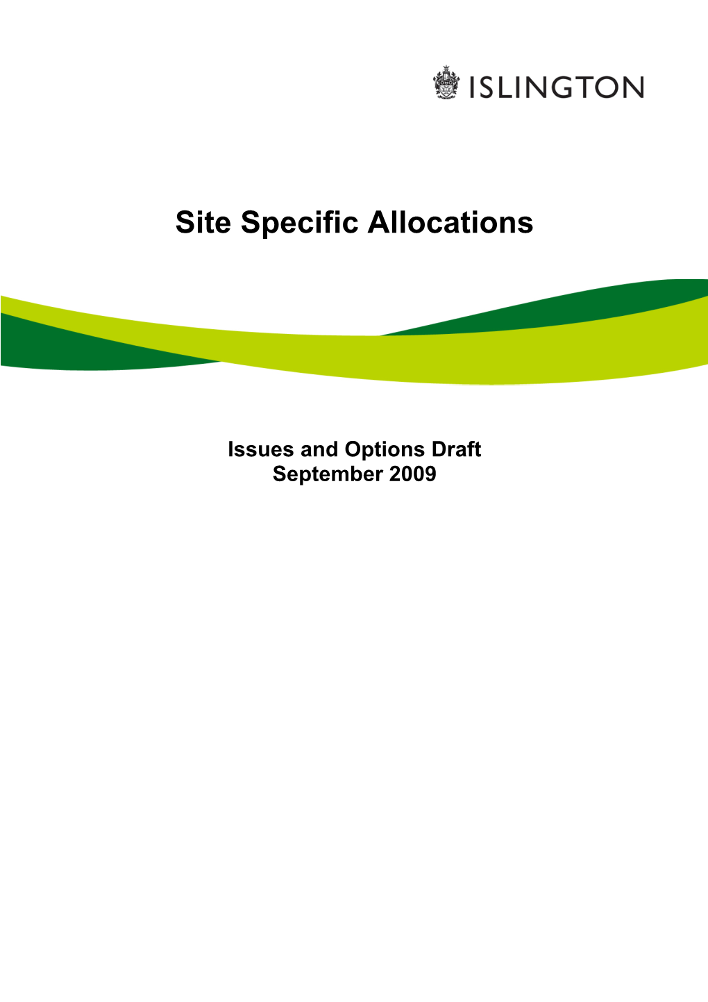 Site Specific Allocations