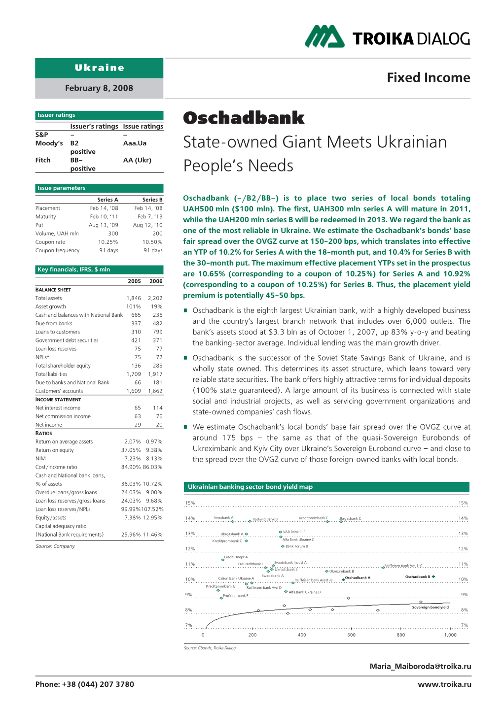 Oschadbank: State-Owned Giant Meets Ukrainian People's Needs