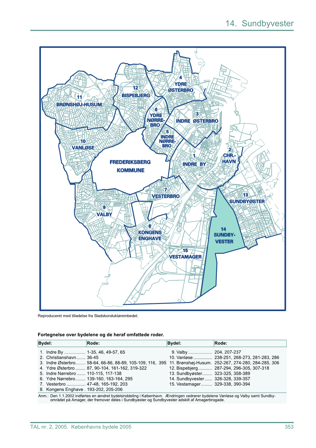 Københavns Bydele 2005, 14. Sundbyvester