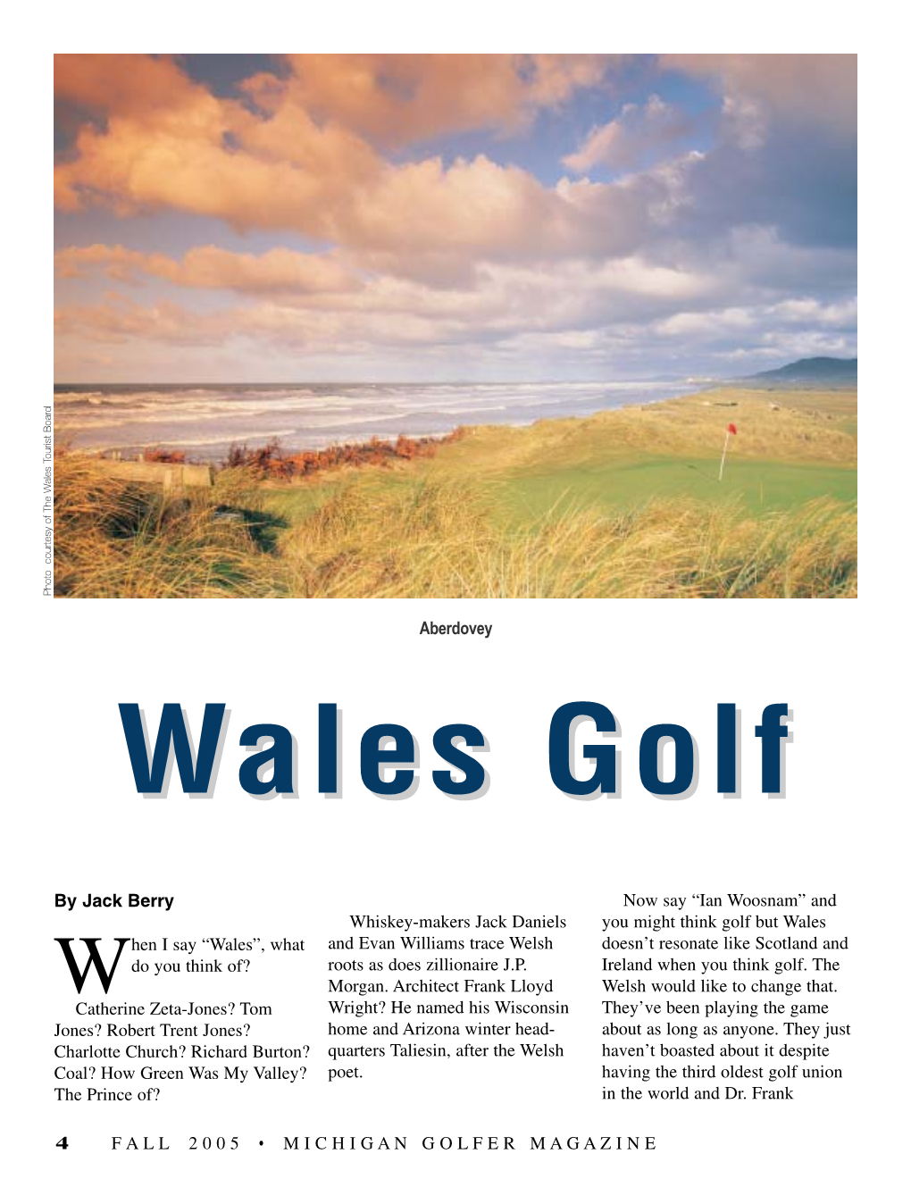 4 Wales Golf, by Jack Berry
