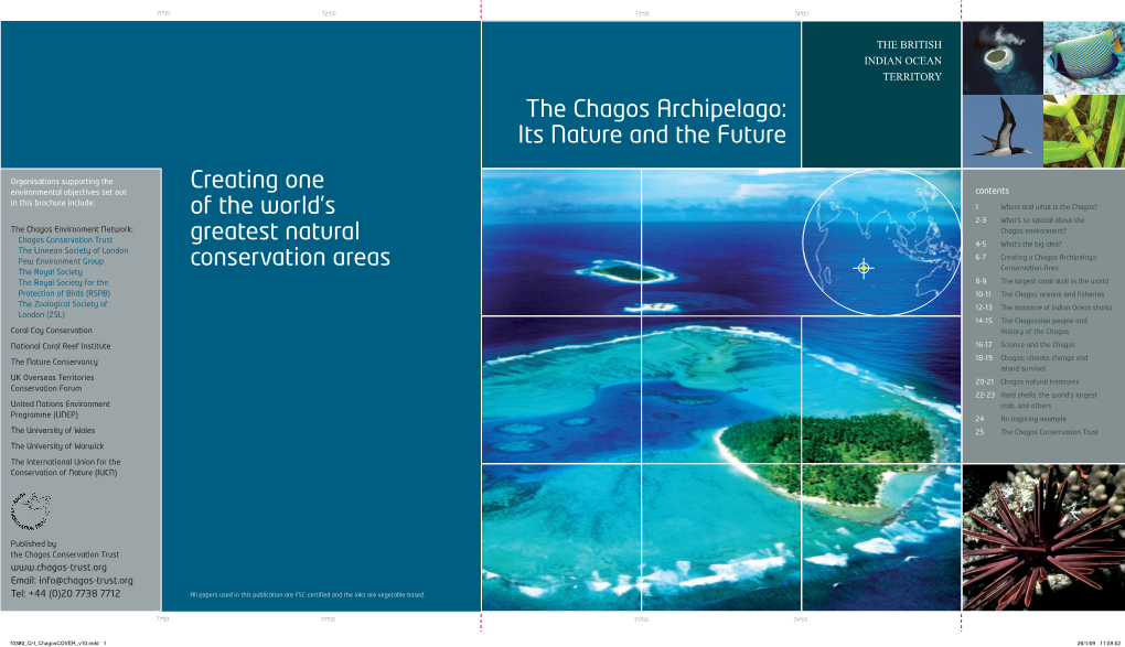 The Chagos Archipelago: Its Nature and the Future
