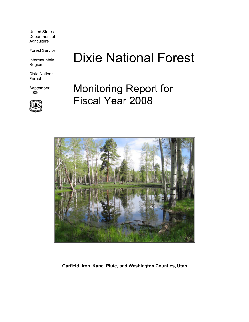 2008 Monitoring Report