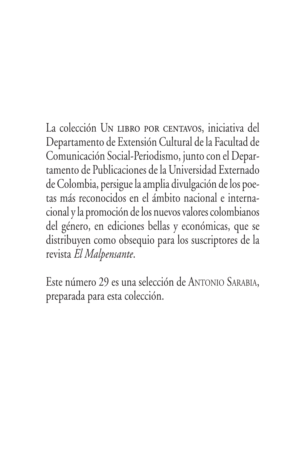 29. Poesía En Sí Misma, Lauren Mendinueta Editado Por El Departamento De Publicaciones De La Universidad Externado De Colombia En Junio De 2007