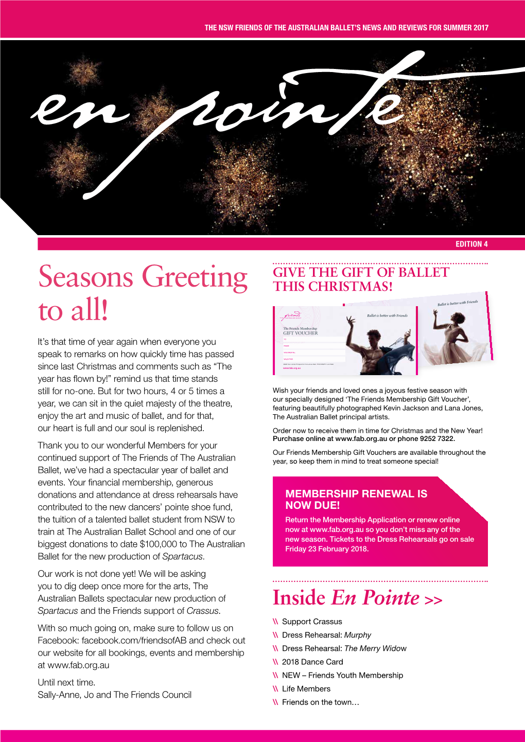 Seasons Greeting to All!