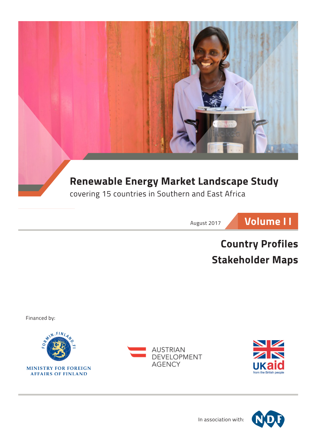 Renewable Energy Market Landscape Study Volume I I Country Profiles