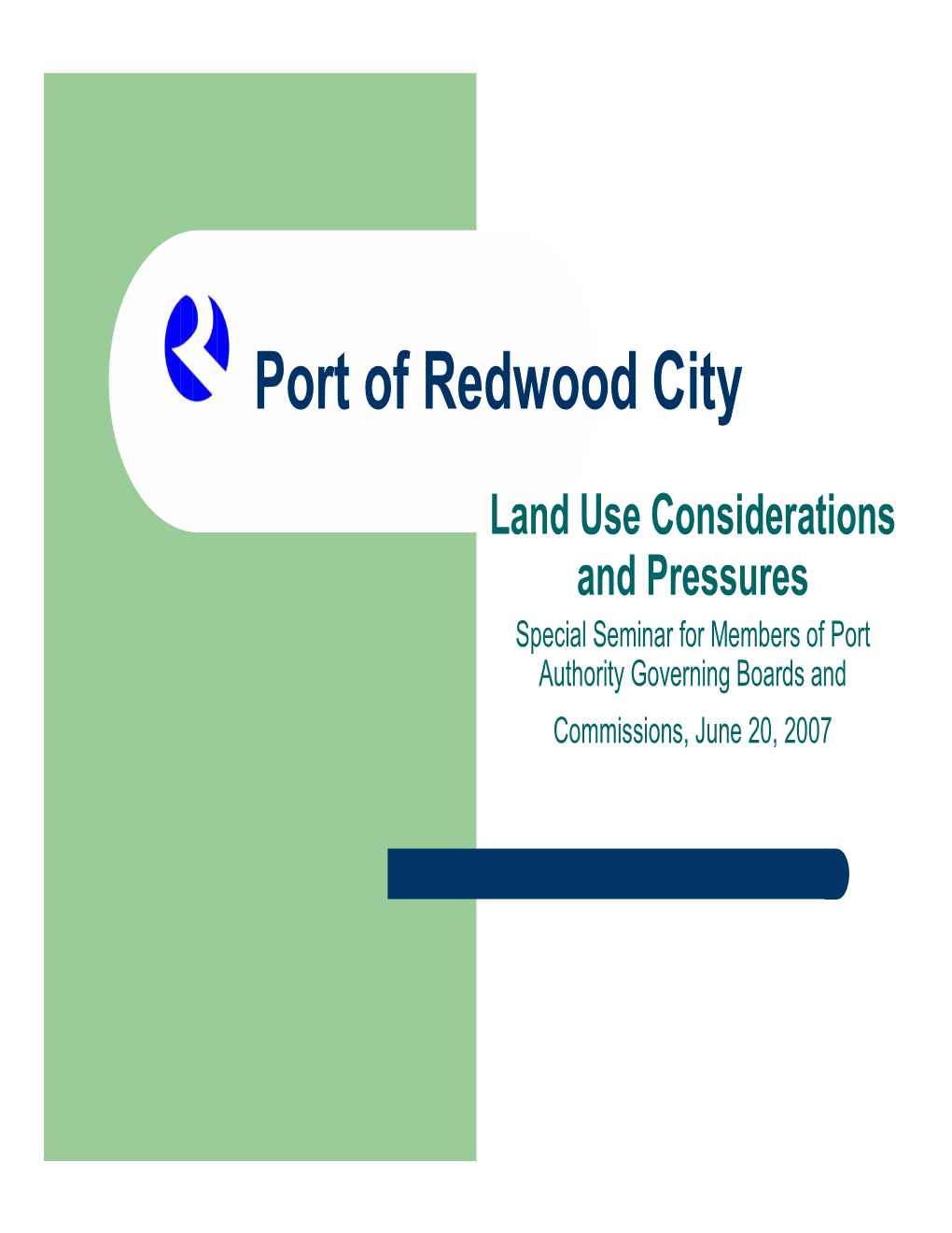 Port of Redwood City