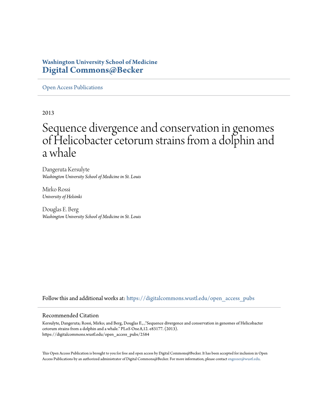 Sequence Divergence and Conservation in Genomes Of