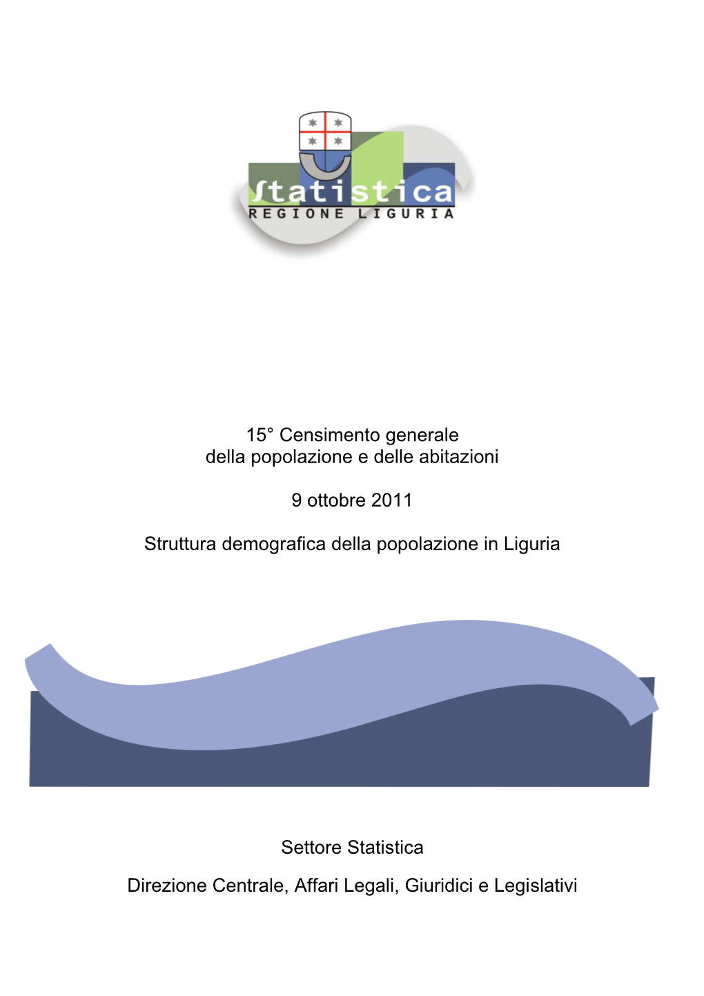 15° Censimento Generale Della Popolazione E Delle Abitazioni