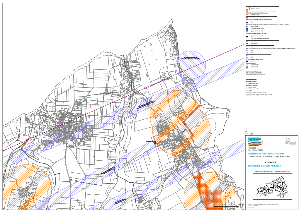 Plan Des Servitudes D'utilité Publique – Sassetot-Le-Mauconduit / Saint