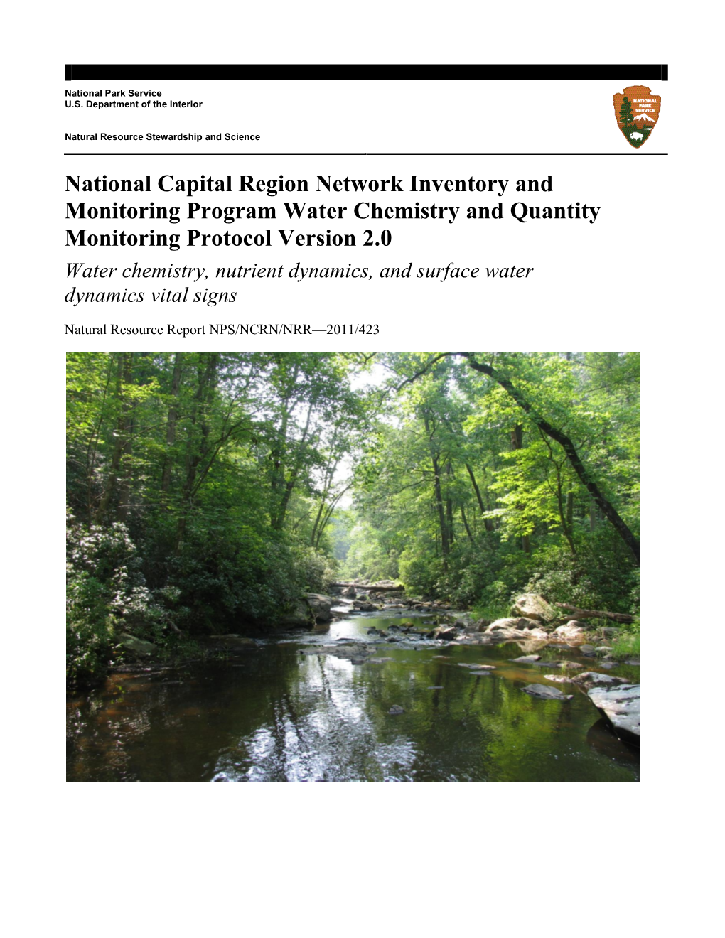 National Capital Region Network Inventory and Monitoring Program