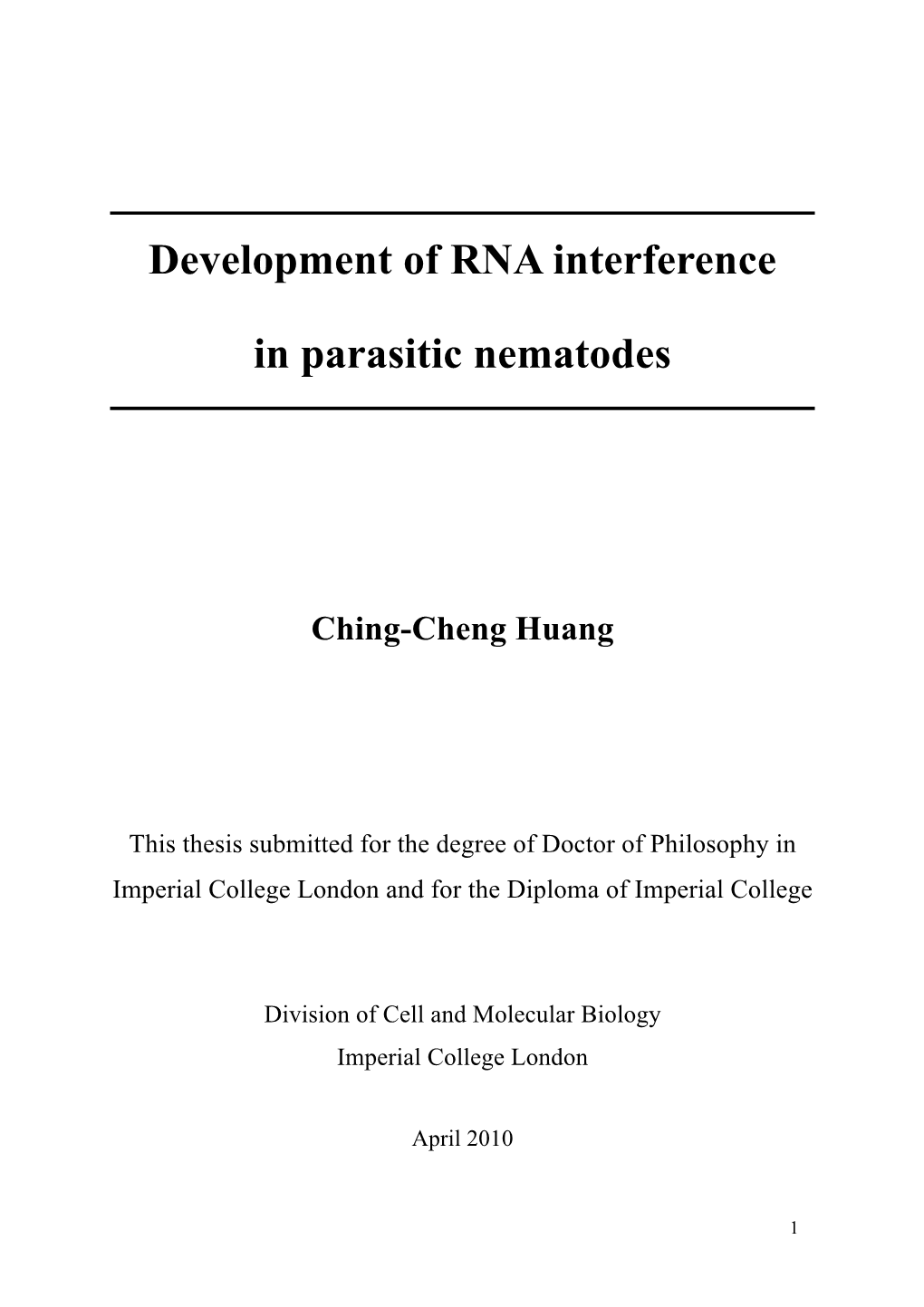 Phd Thesis Ching-Cheng Huang Imperial College London
