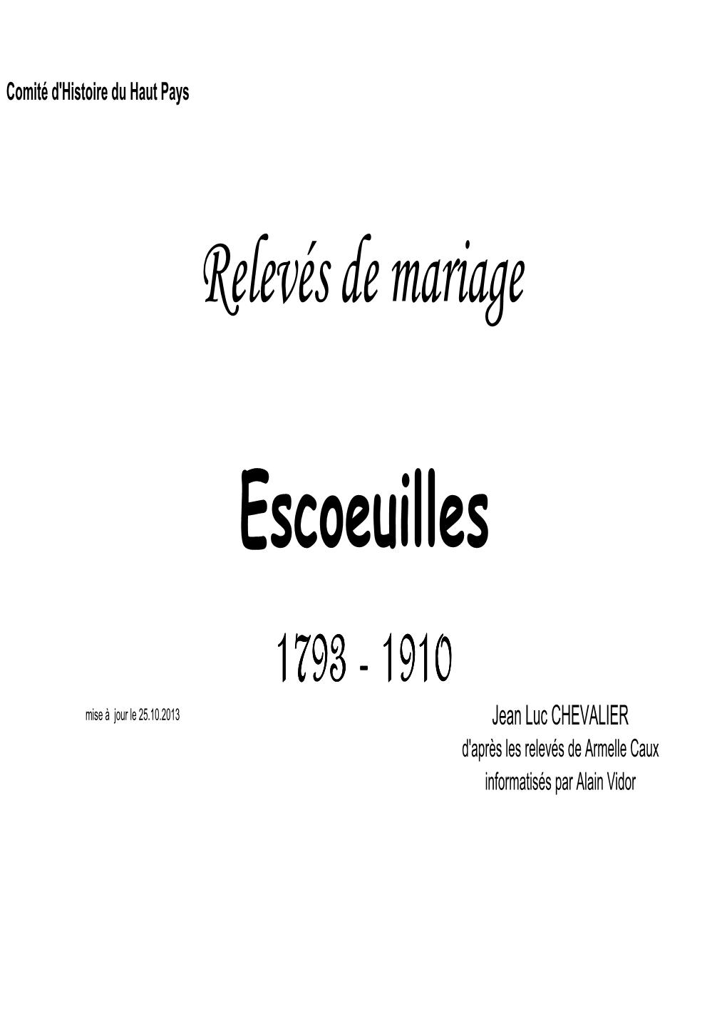 Escoeuilles (M 1799