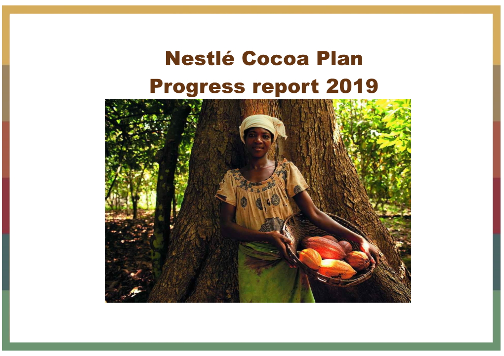 Nestlé Cocoa Plan Progress Report 2019