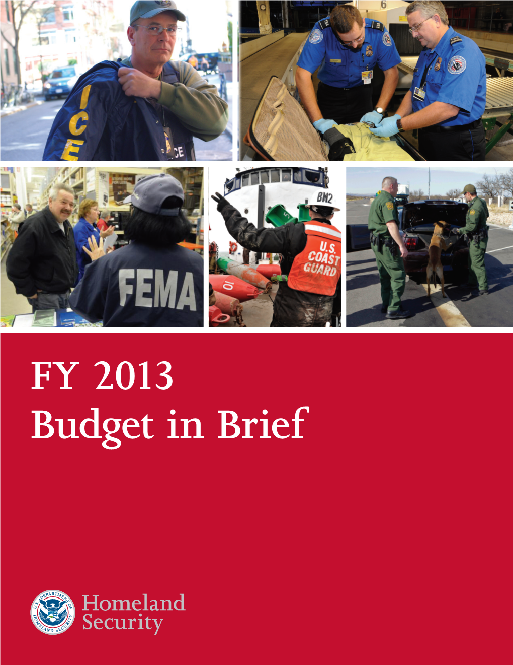 FY 2013 Budget-In-Brief