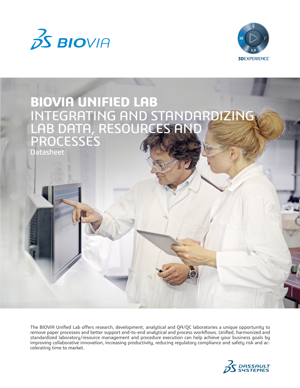 BIOVIA Unified Lab Datasheet