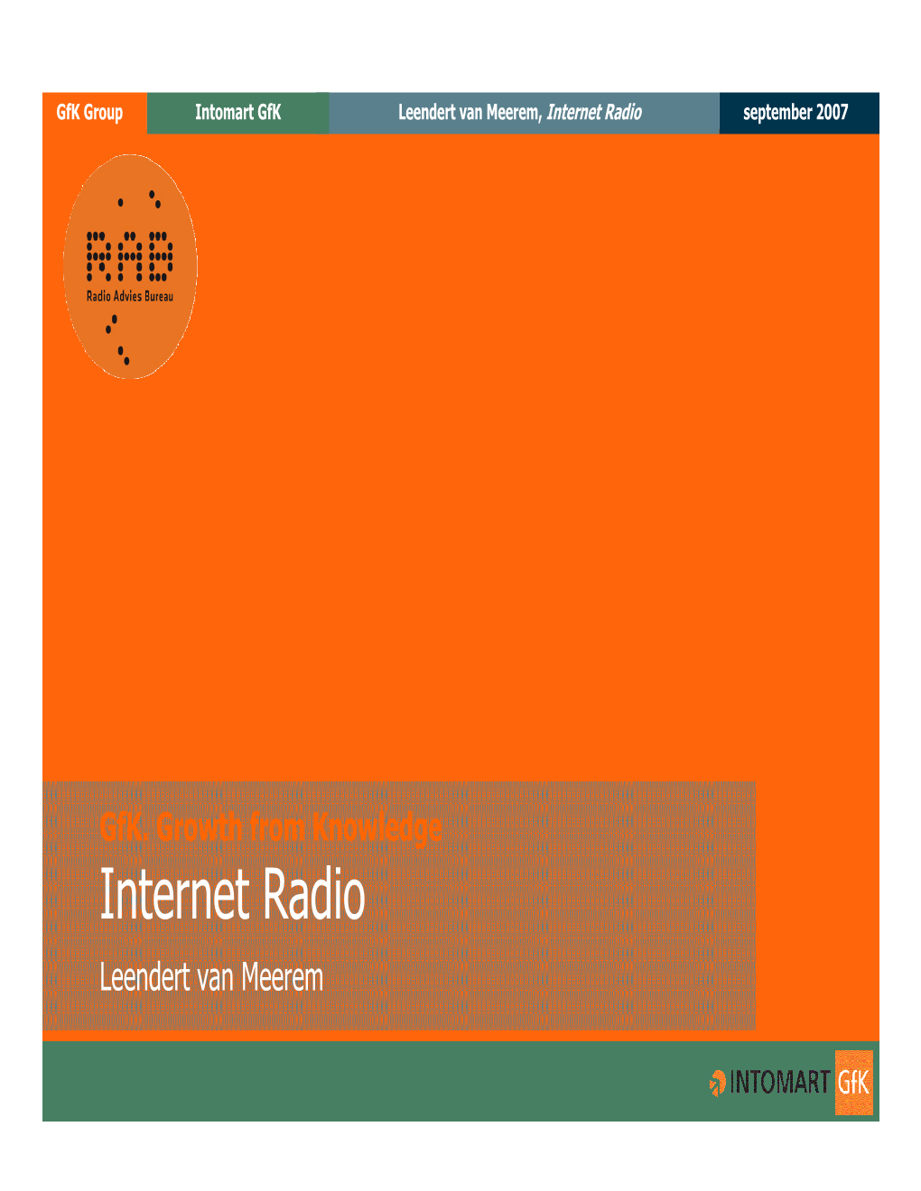 Internet Radio September 2007