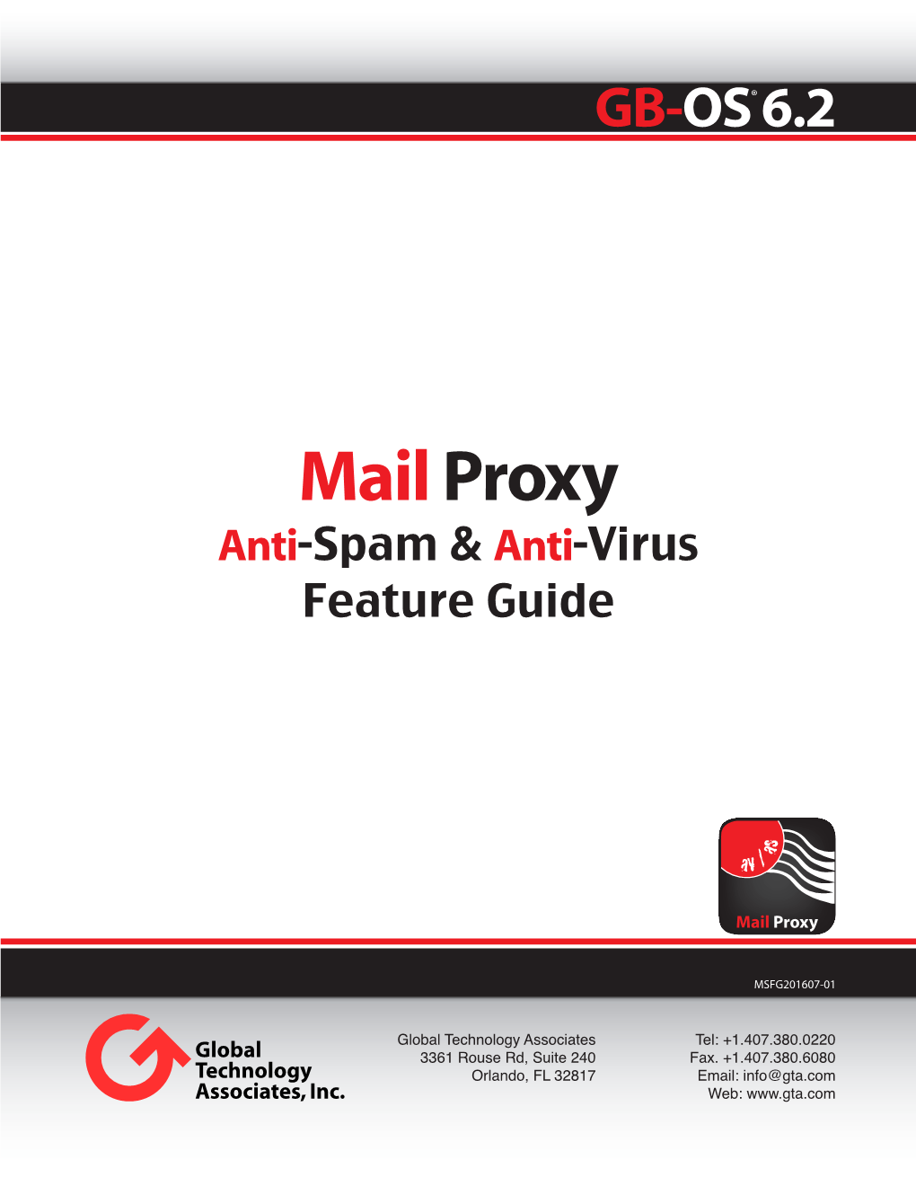 Mail Proxy Anti-Spam & Anti-Virus Feature Guide