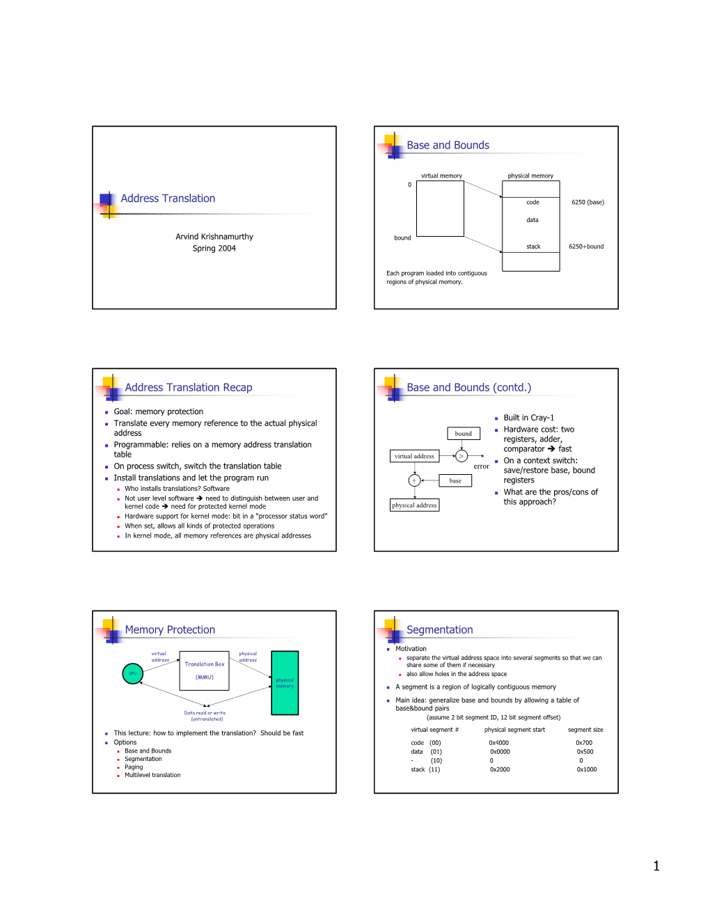 Segmentation