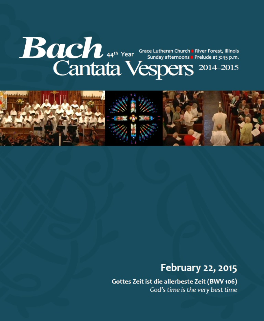 February 22 Cantata Bulletin