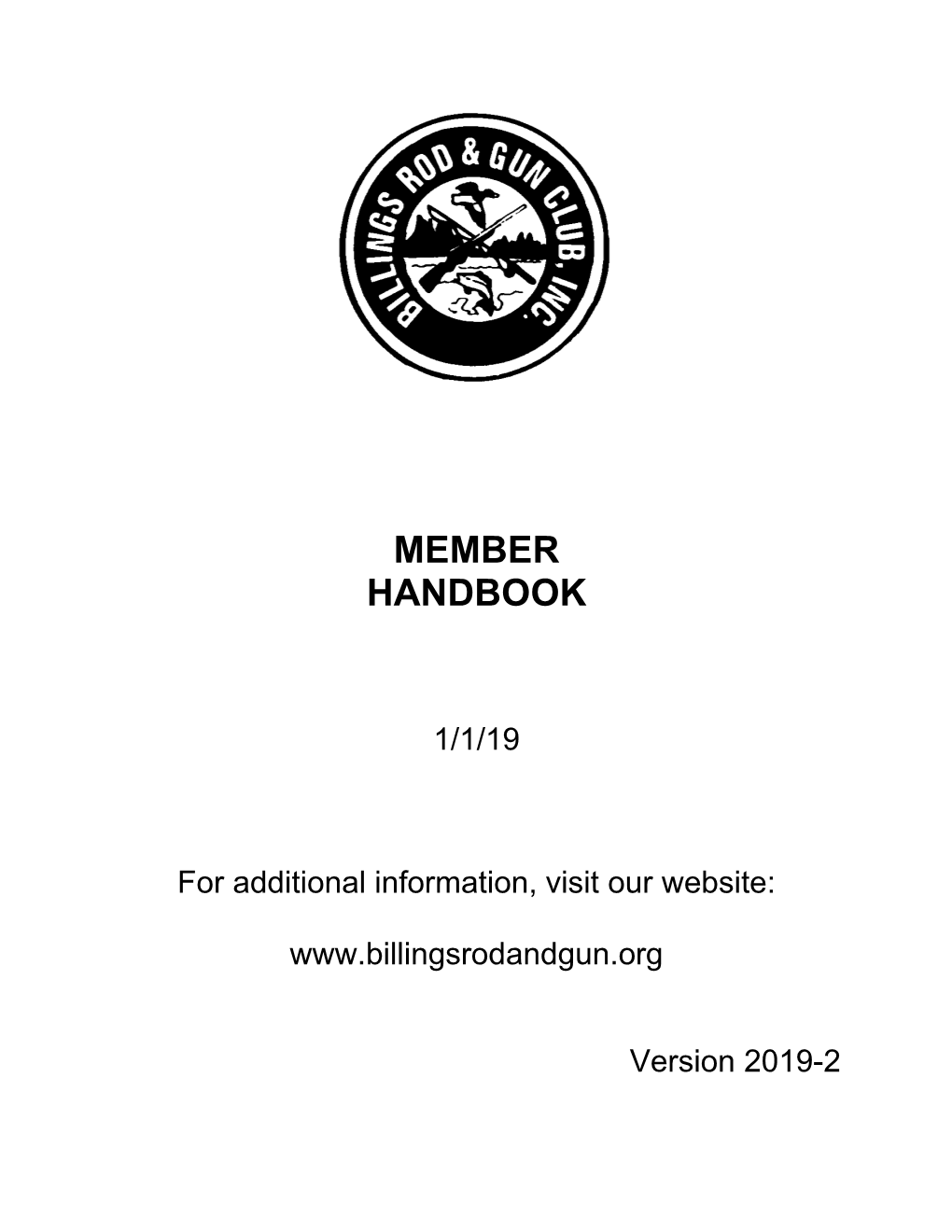Member Handbook 2019 V2