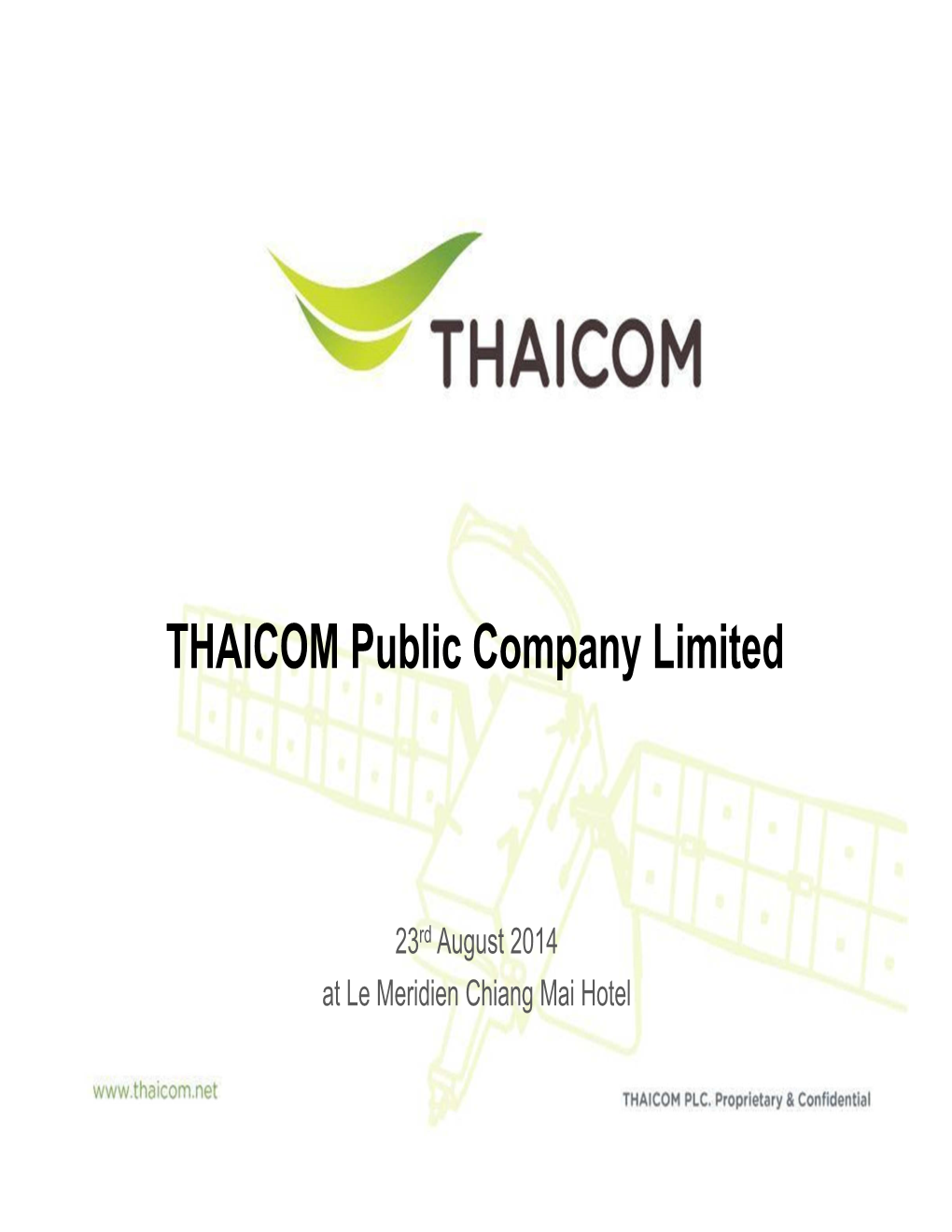 THCOM Investor Bualuang CM 140823