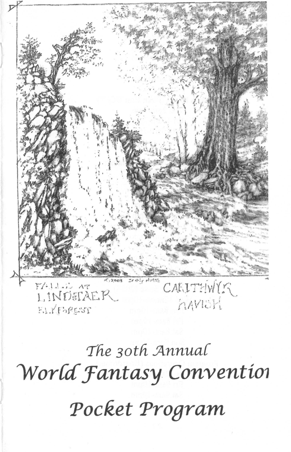 World Fantasy Convention 2004 Pocket Program