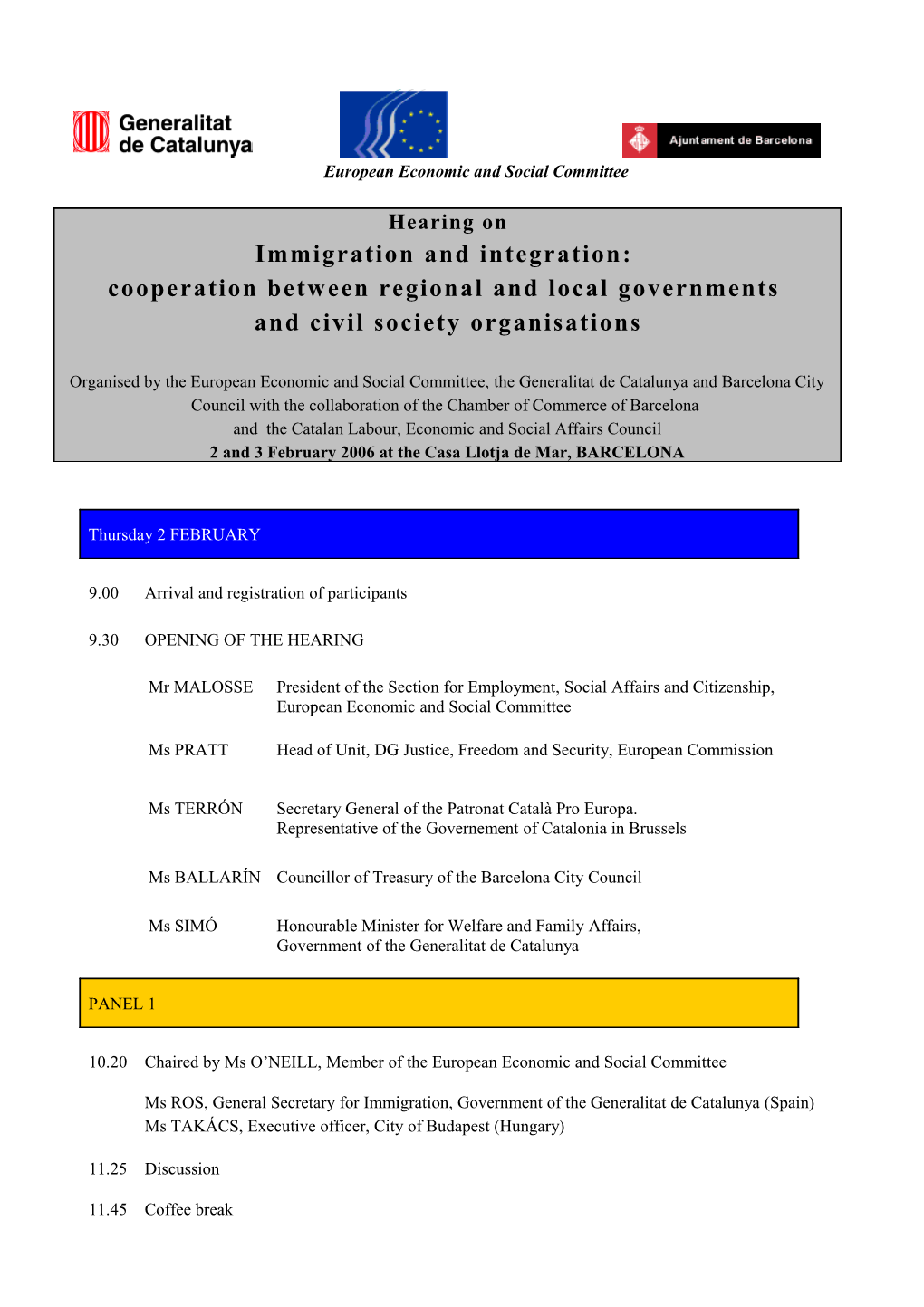 European Economic and Social Committee s3