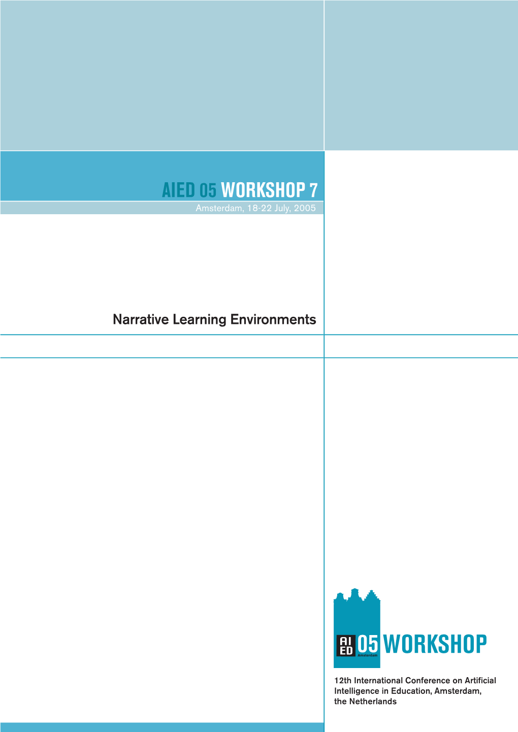 Narrative Learning Environments (NLE)