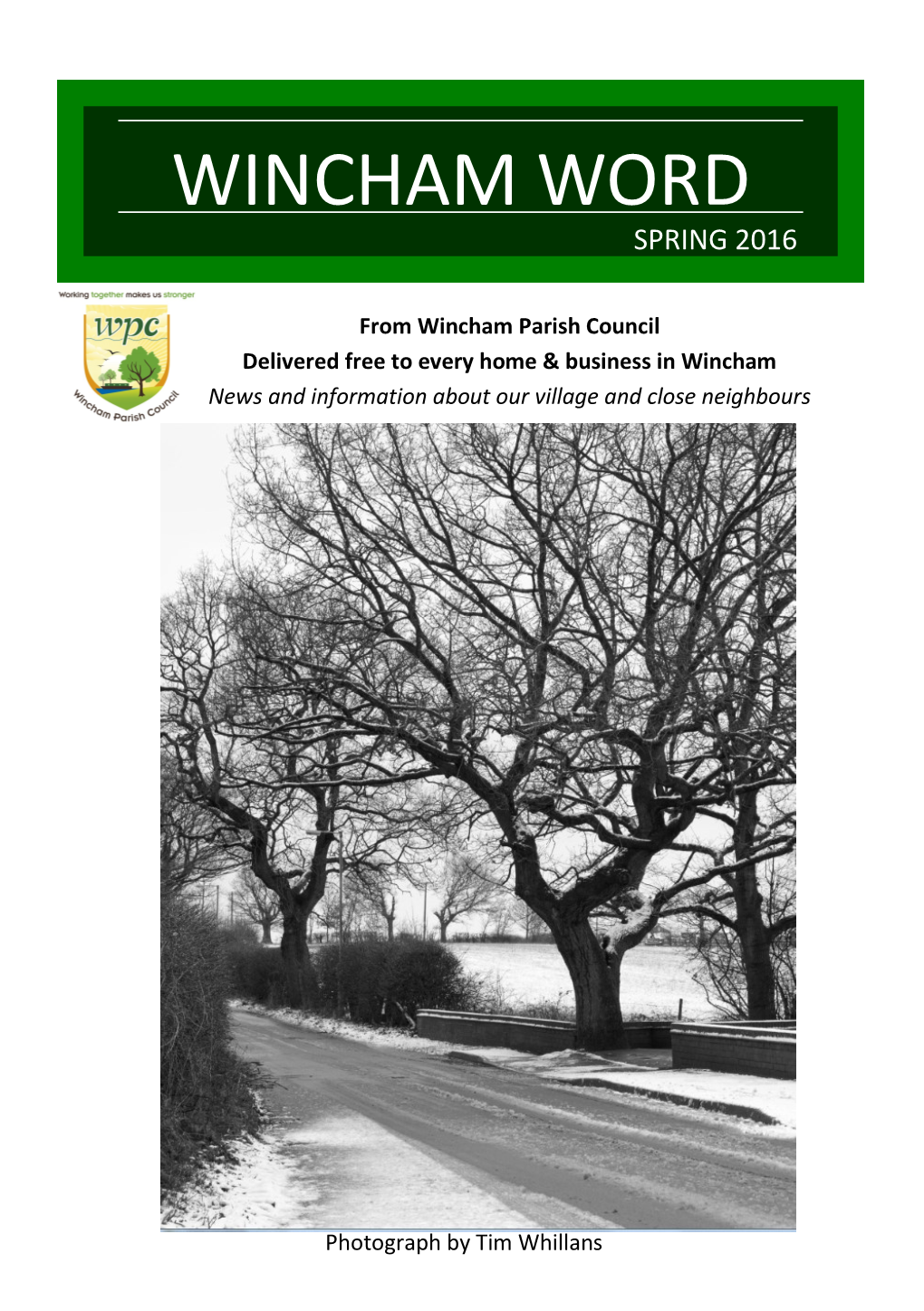 Wincham Word Spring 2016