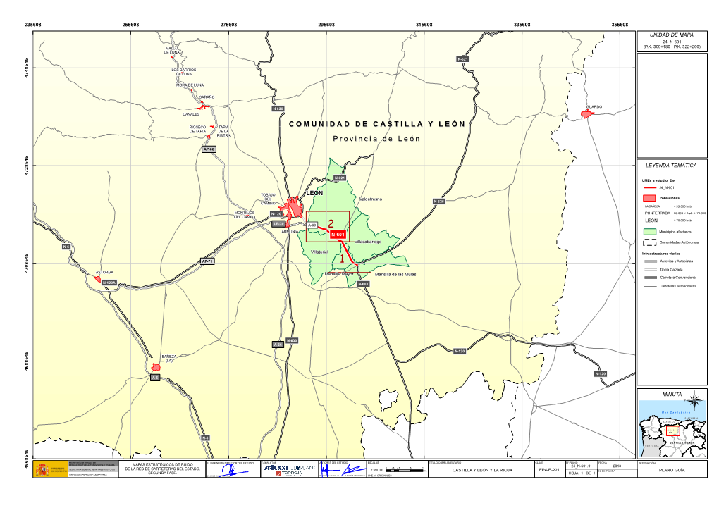 COMUNIDAD DE CASTILLA Y LEÓN Provincia De León