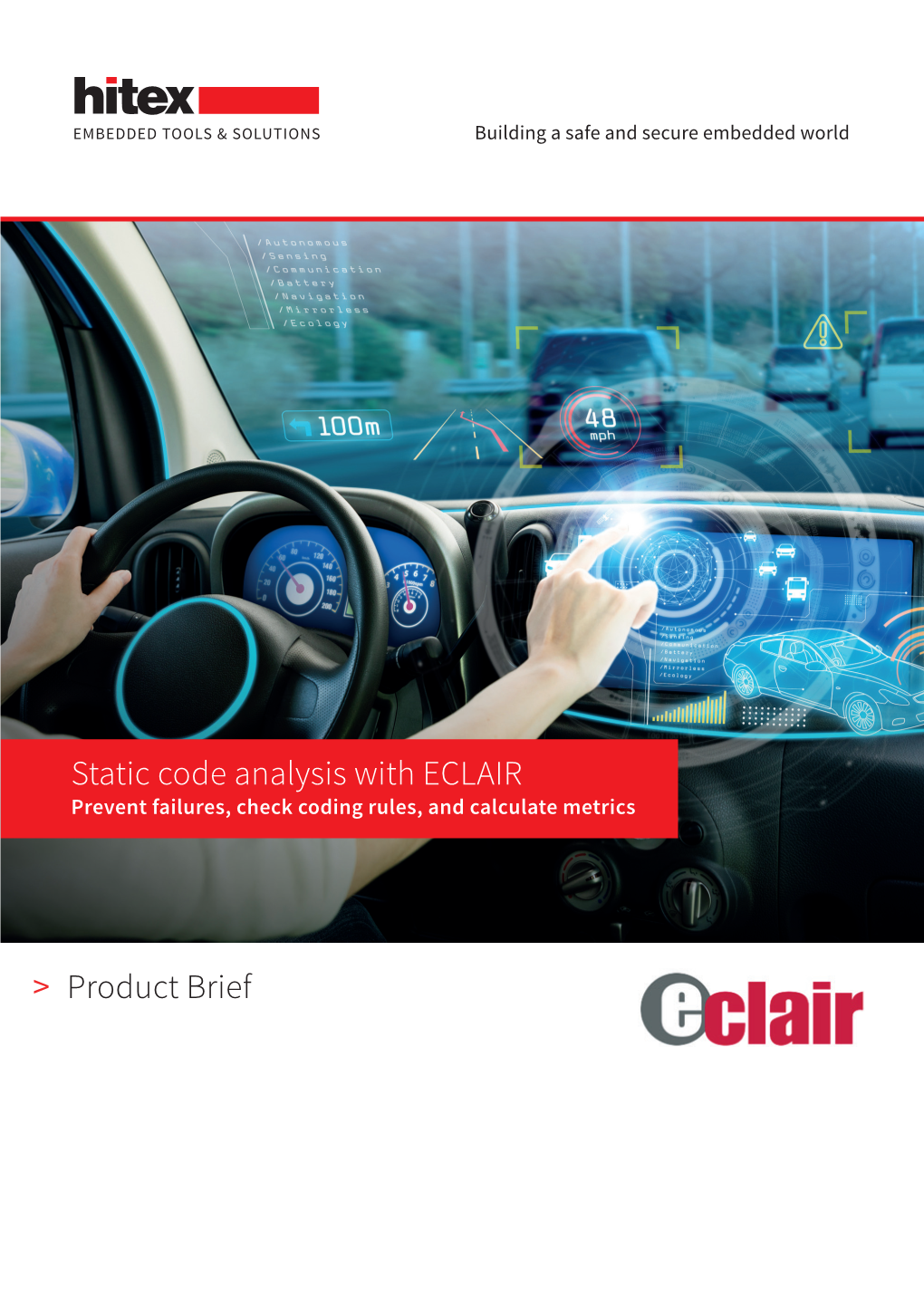 Static Code Analysis with ECLAIR &gt; Product Brief