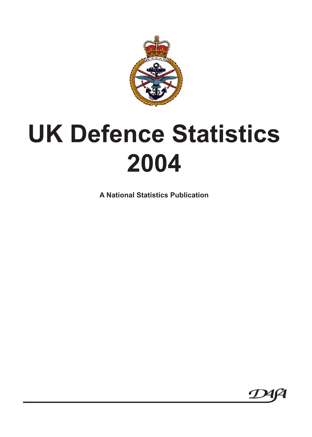 2004-09 UK Defence Statistics 2004.Pdf