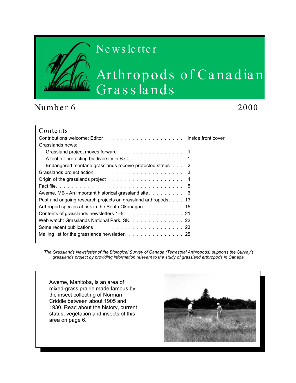 Ar Thro Pods of Ca Na Dian Grass Lands