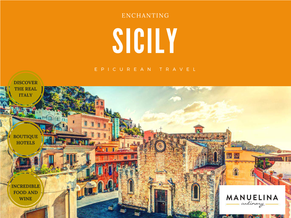 SICILY FULL BROCHURE No Prices