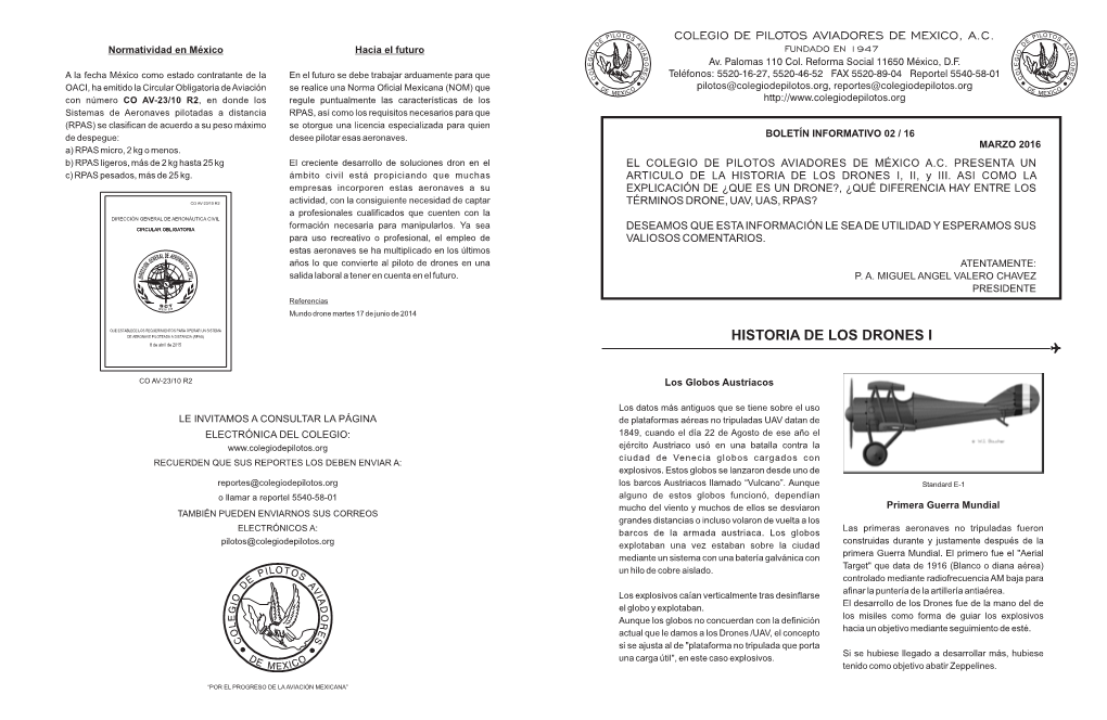 Boletín Marzo 2016.Cdr