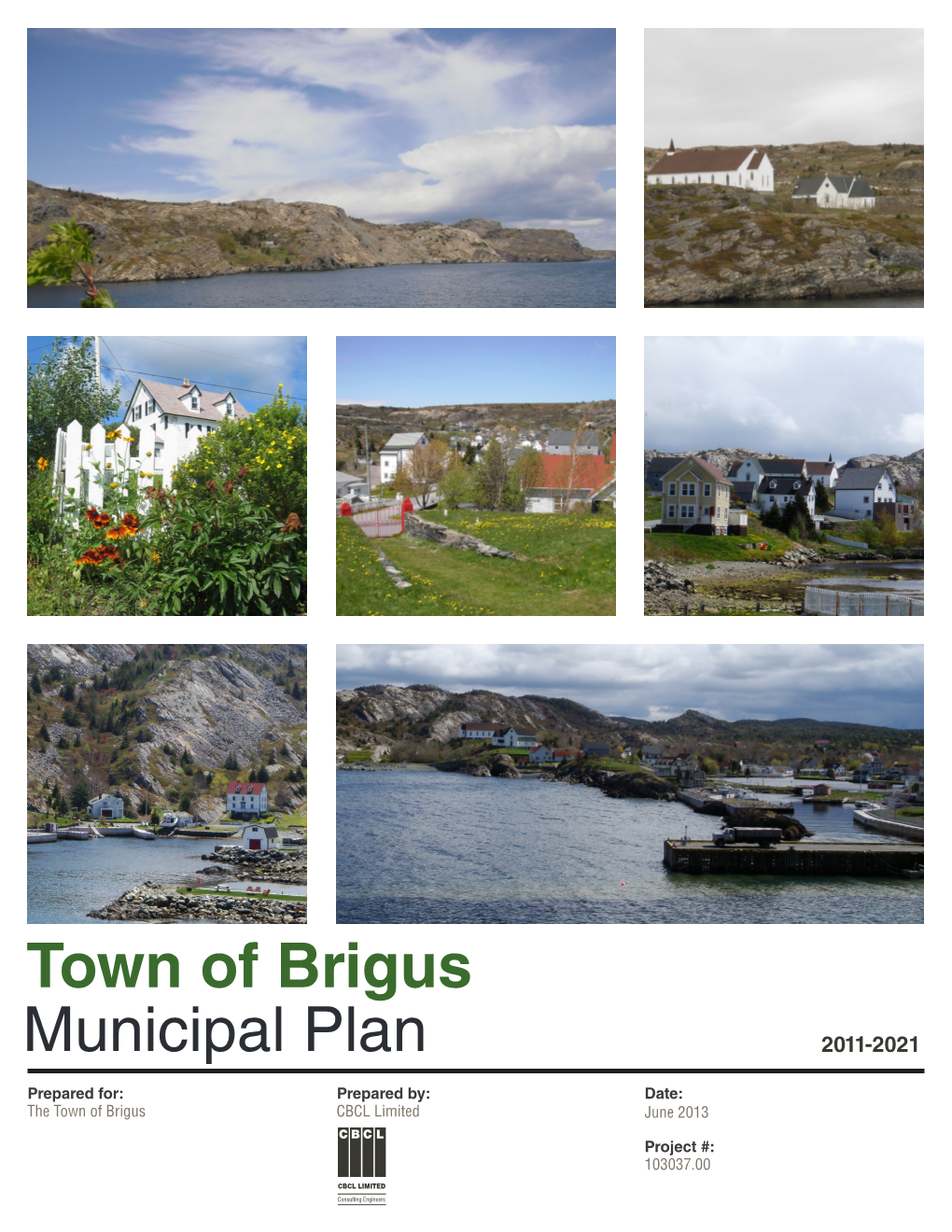 Town of Brigus Municipal Plan 2011 - 2021