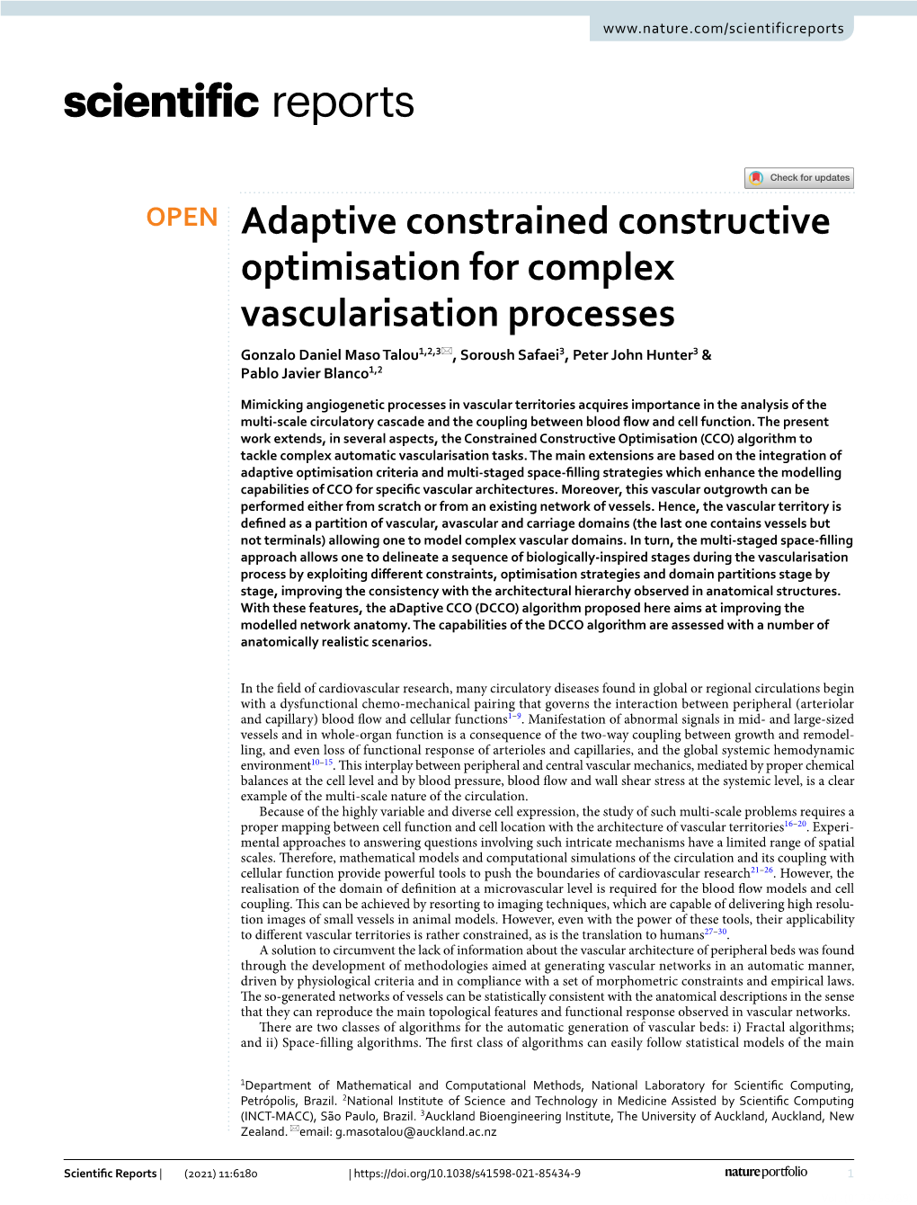 Adaptive Constrained Constructive Optimisation for Complex