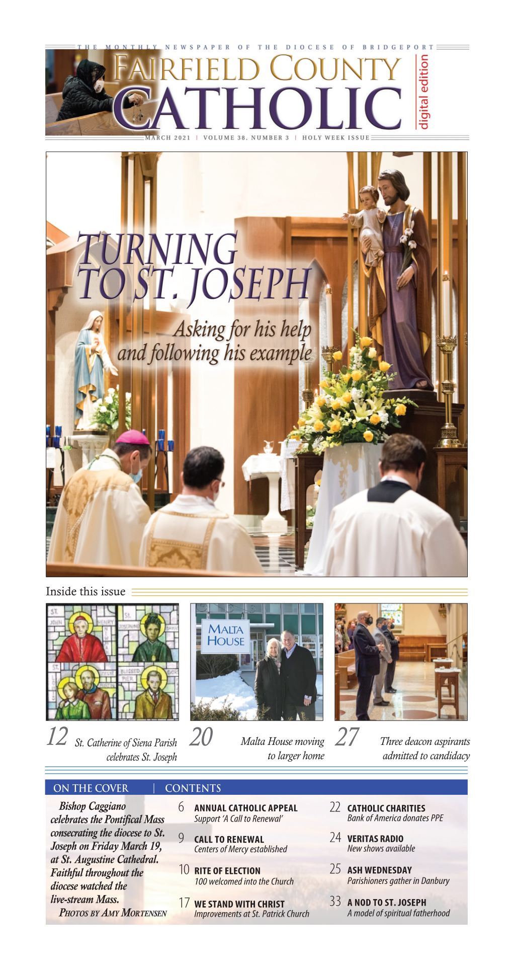 Inside This Issue Bishop Caggiano Celebrates