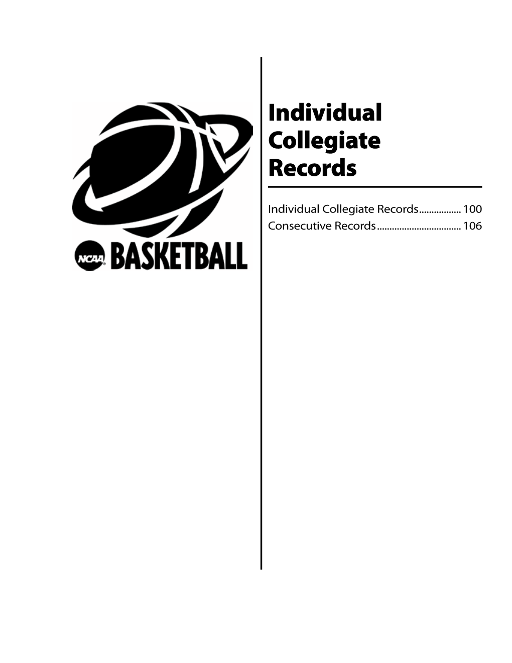 Individual Collegiate Records