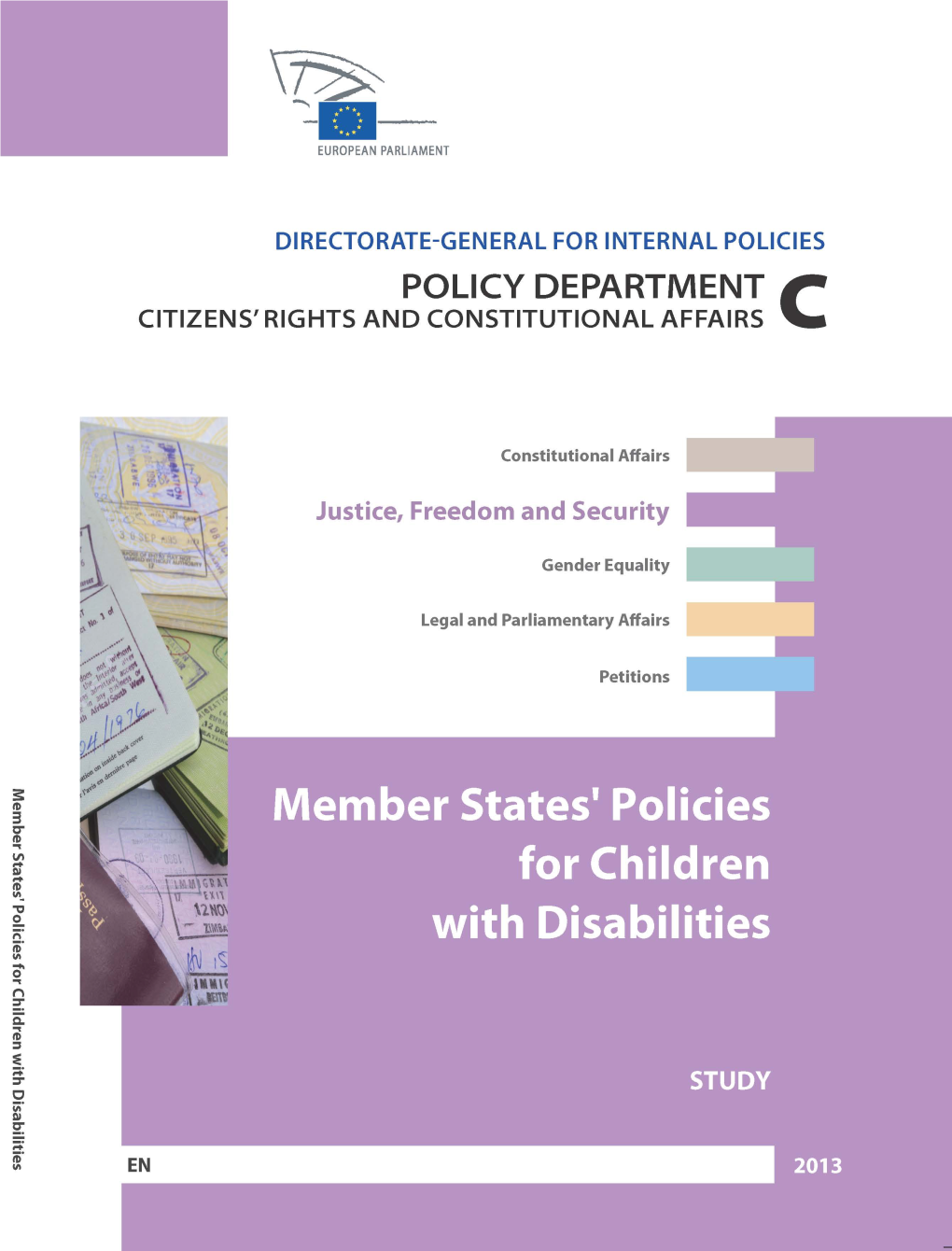 Member States' Policies for Children with Disabilities