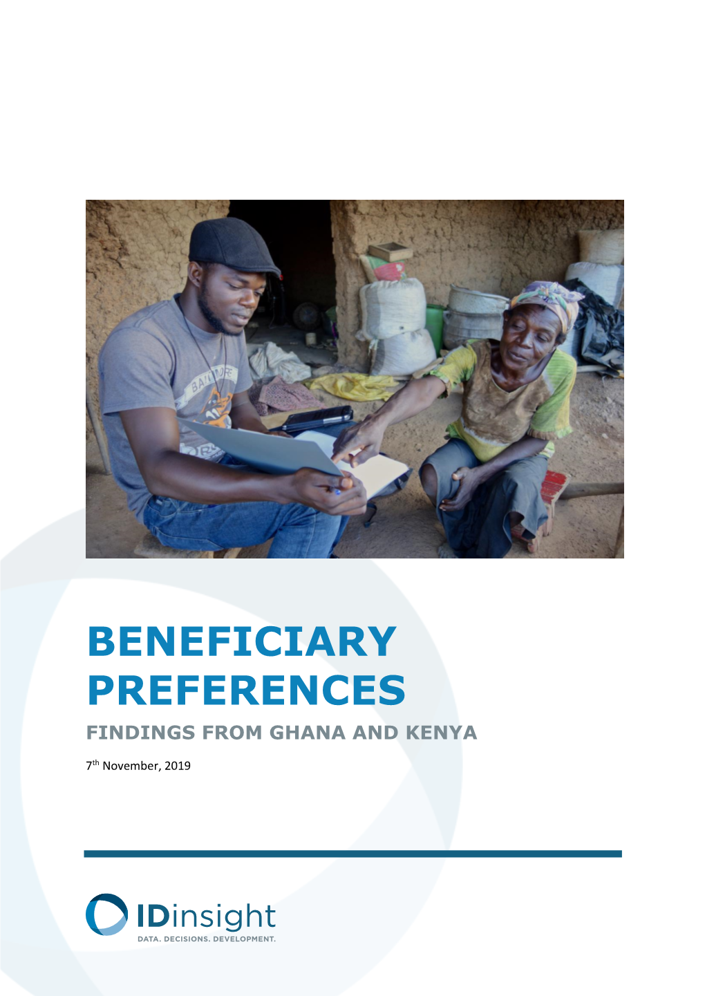 Beneficiary Preferences Findings from Ghana and Kenya